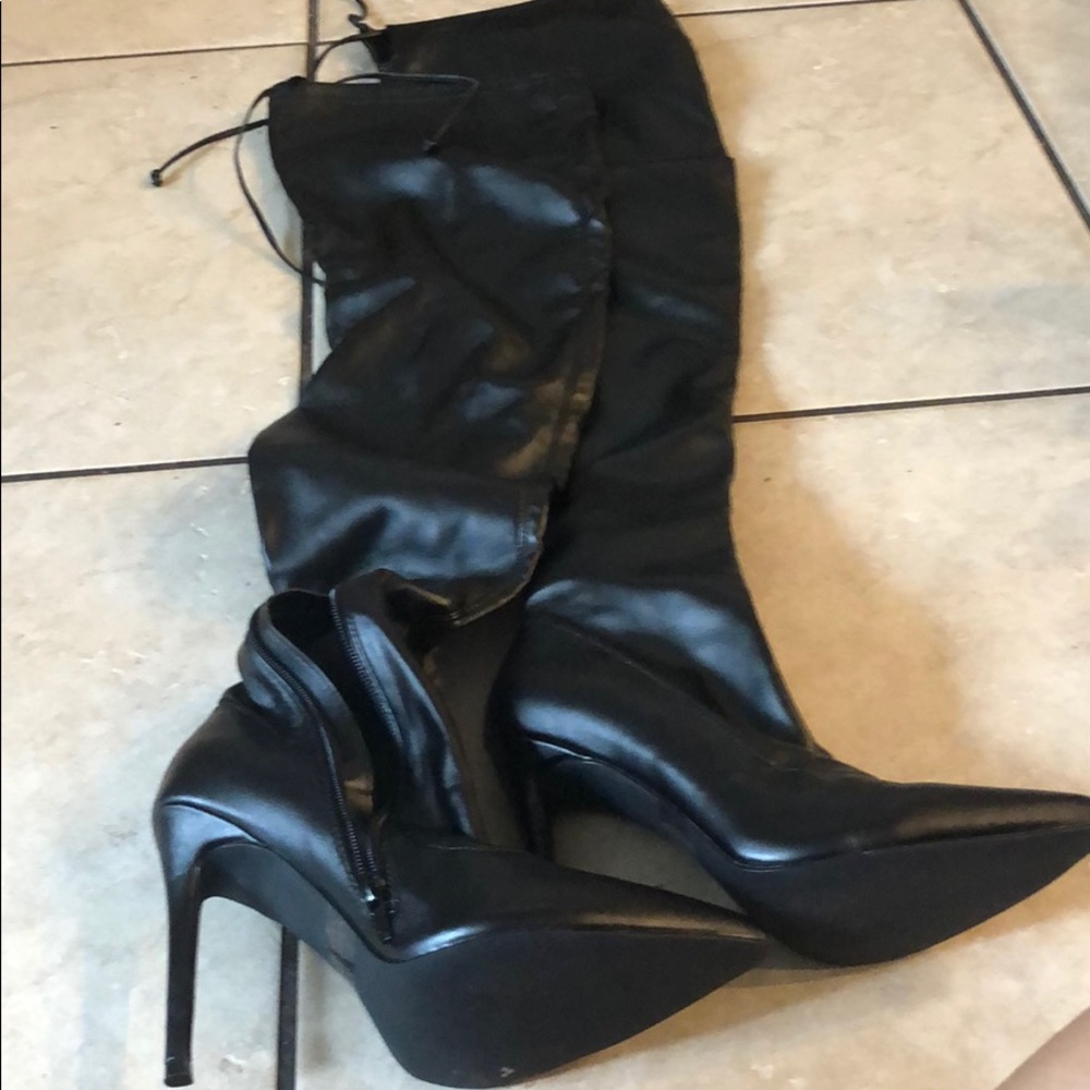 Thigh high boots